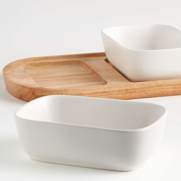 Oven-to-Table Oval Serving Bowls with Oval Platter - Image 2